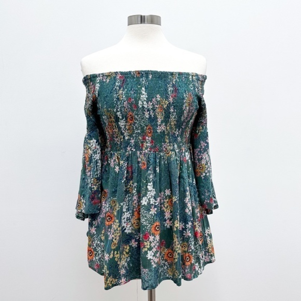Angie Off-Shoulder Boho Peasant Top
